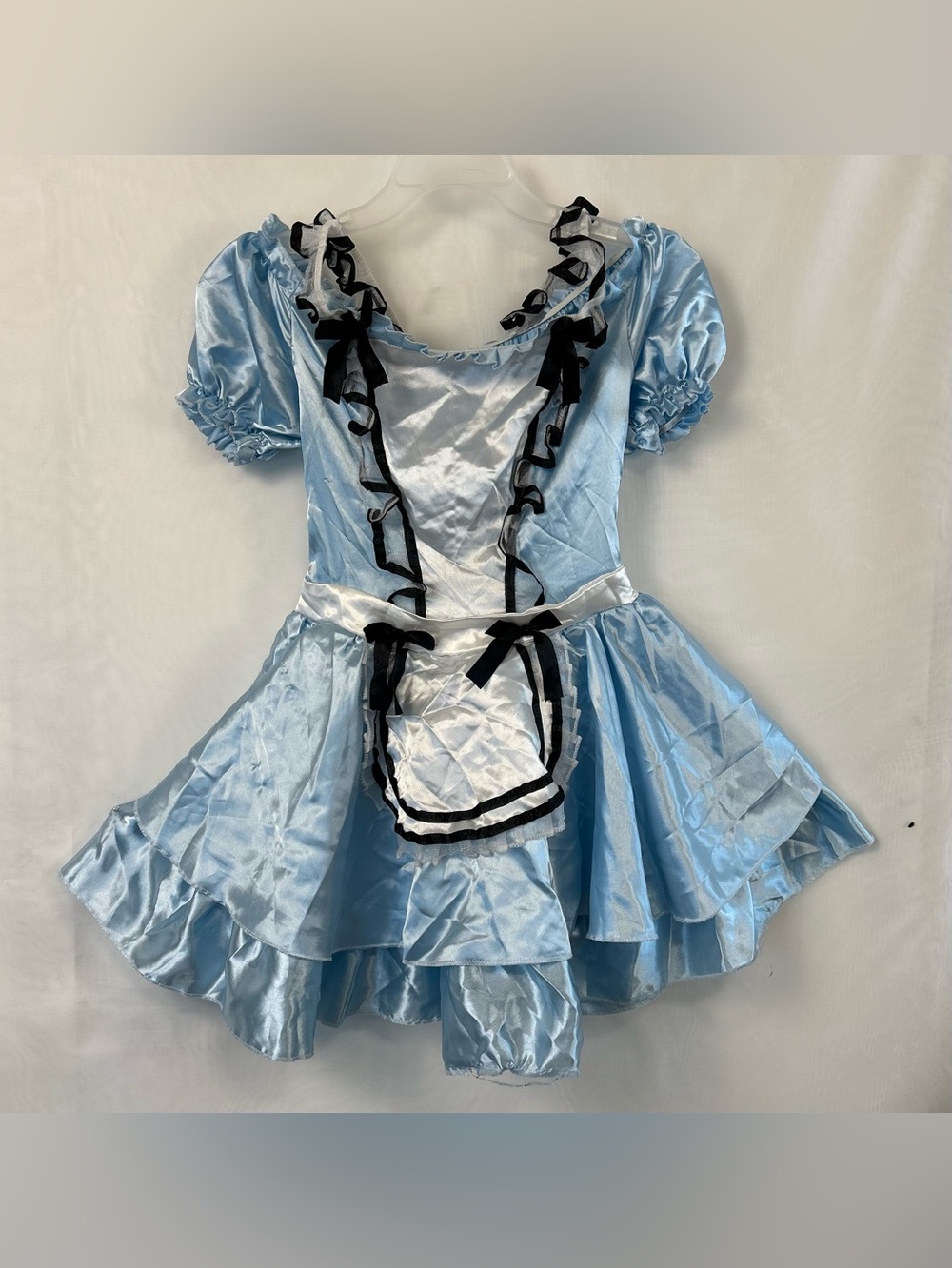 Women’s Blue Alice in Wonderland Halloween Costume Dress / one size